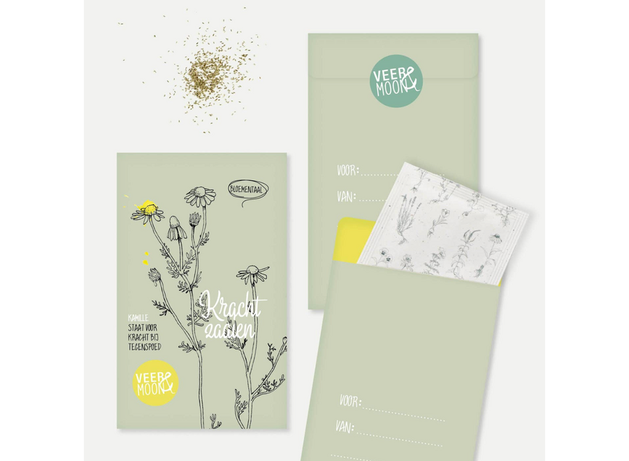 zadenzakje met een boodschap - kracht