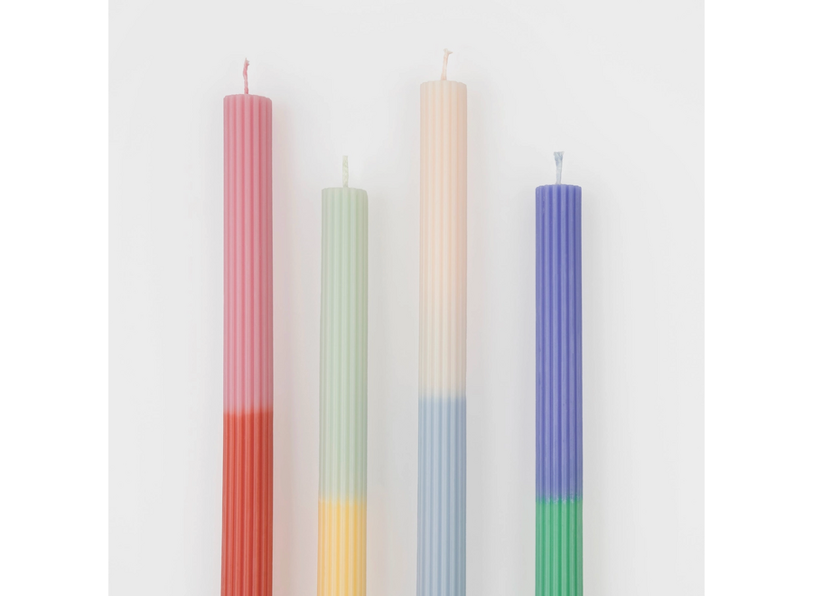 kaars - multi colour block