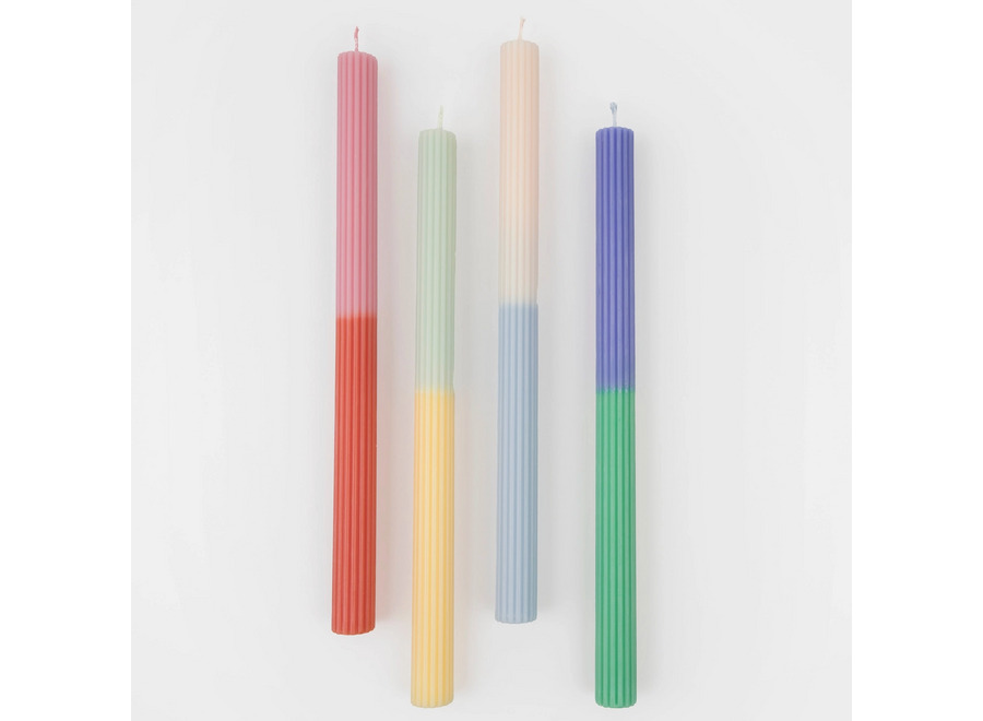 kaars - multi colour block