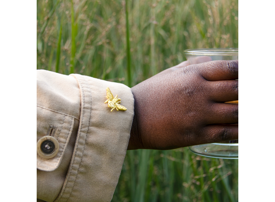 bugs - set van 3 geborduurde broches / insecten