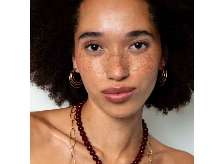 oorringen - multi spiral - verguld