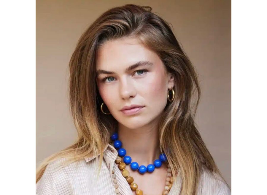 oorringen - bold rings - verguld