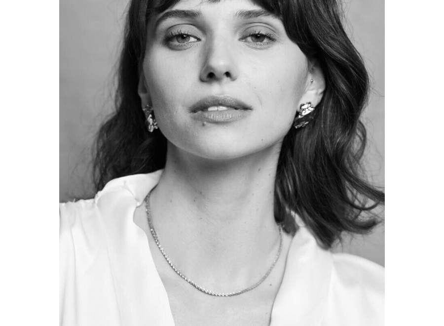 halsketting - fine & short - silver