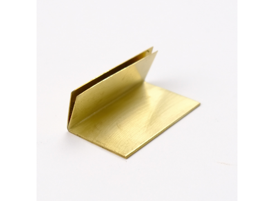 foto- & kaartenstaander - wide clip - messing