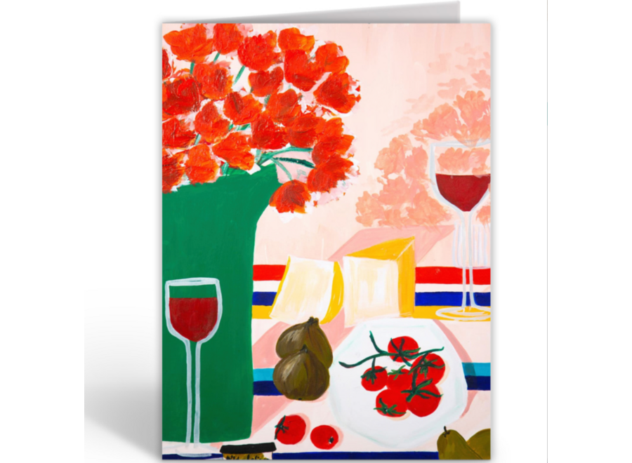 wenskaart - after the swim