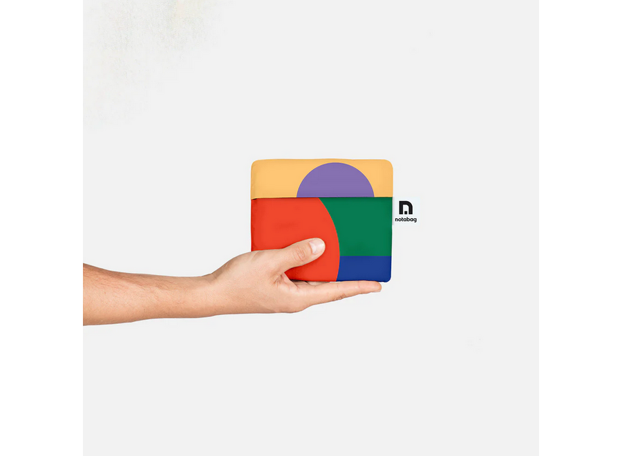 opvouwbare boodschappentas / rugzak – geo