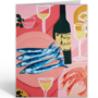 wenskaart - shrimps and sardines