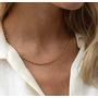 halsketting - pattern - verguld