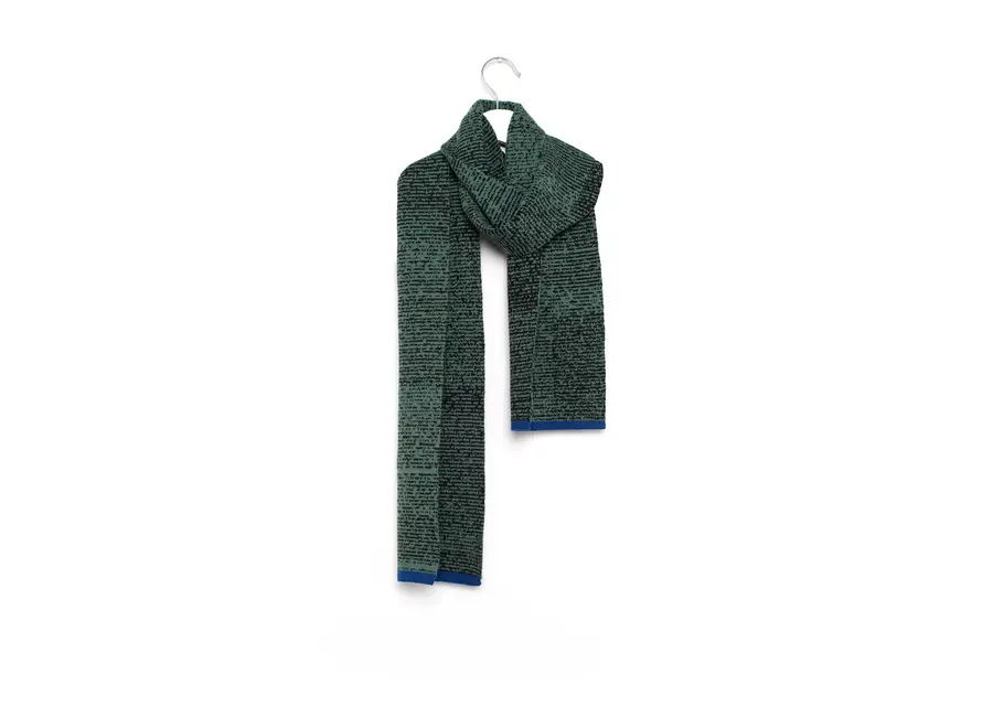 Sjaal - Apostrophe - midi - teal