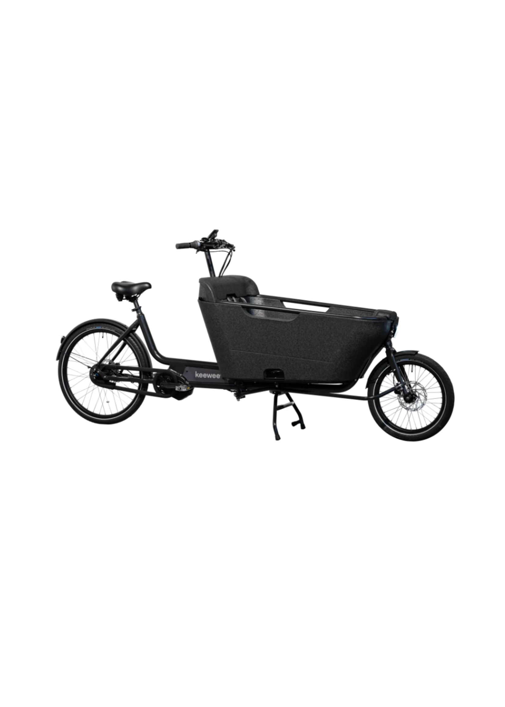 Keewee 2.0 Elektrische bakfiets zwart