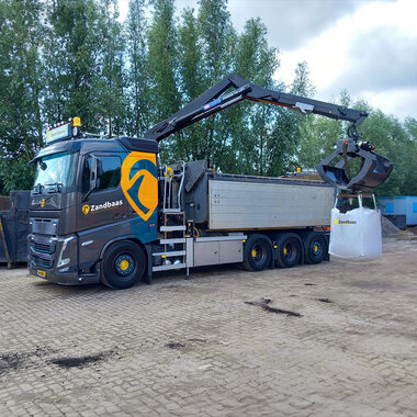 Zandbaas 1m3 Bigbag grind/betonzand