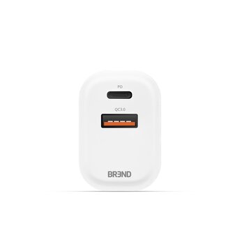 BREND BREND BR-2212 Chargeur Rapide – Adaptateur de Charge – Ports USB et USB-C