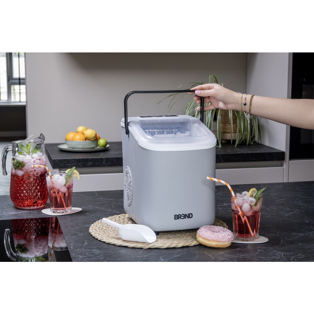 BREND BREND BR-2213 Machine à Glace avec Pelle - Machine à Glace Portable