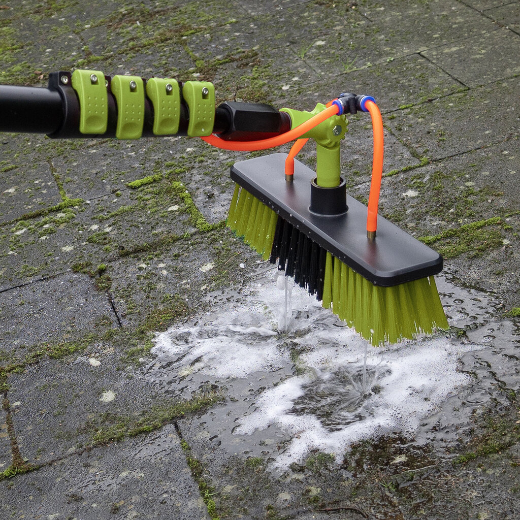 BREND BREND BR-2237 Brosse à laver télescopique jusqu'à 7 mètres – Brosse à eau extensible XXL