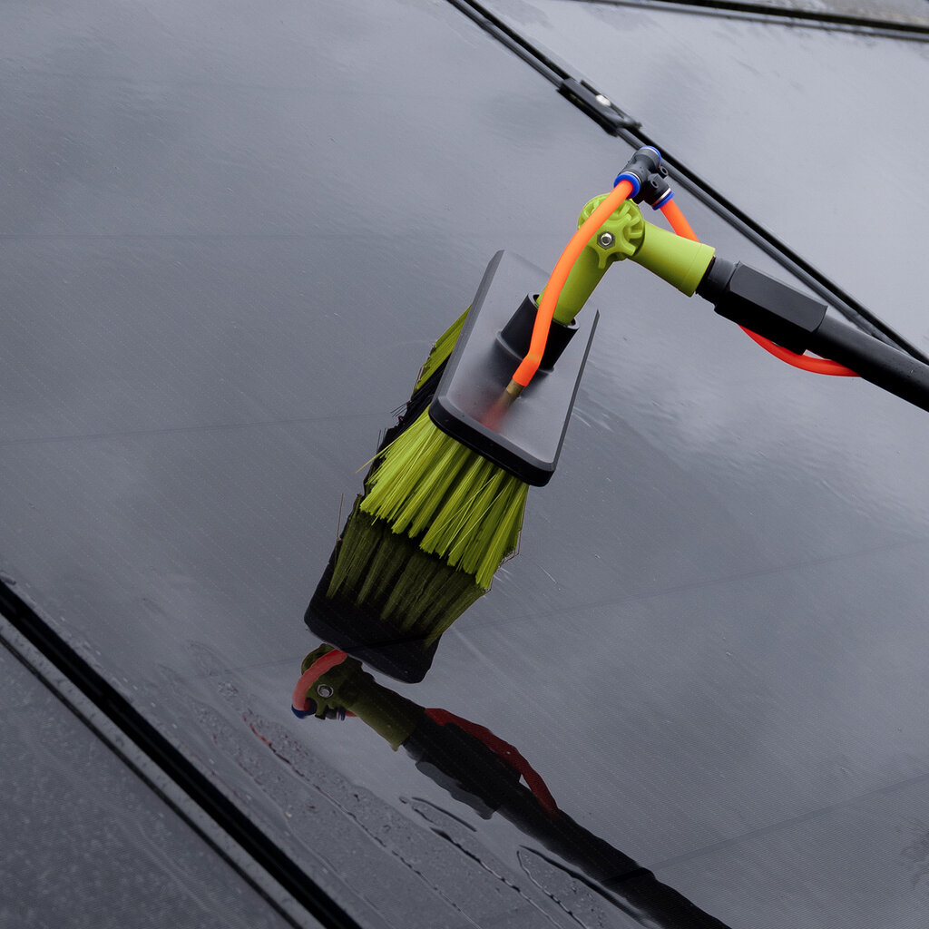 BREND BREND BR-2237 Brosse à laver télescopique jusqu'à 7 mètres – Brosse à eau extensible XXL