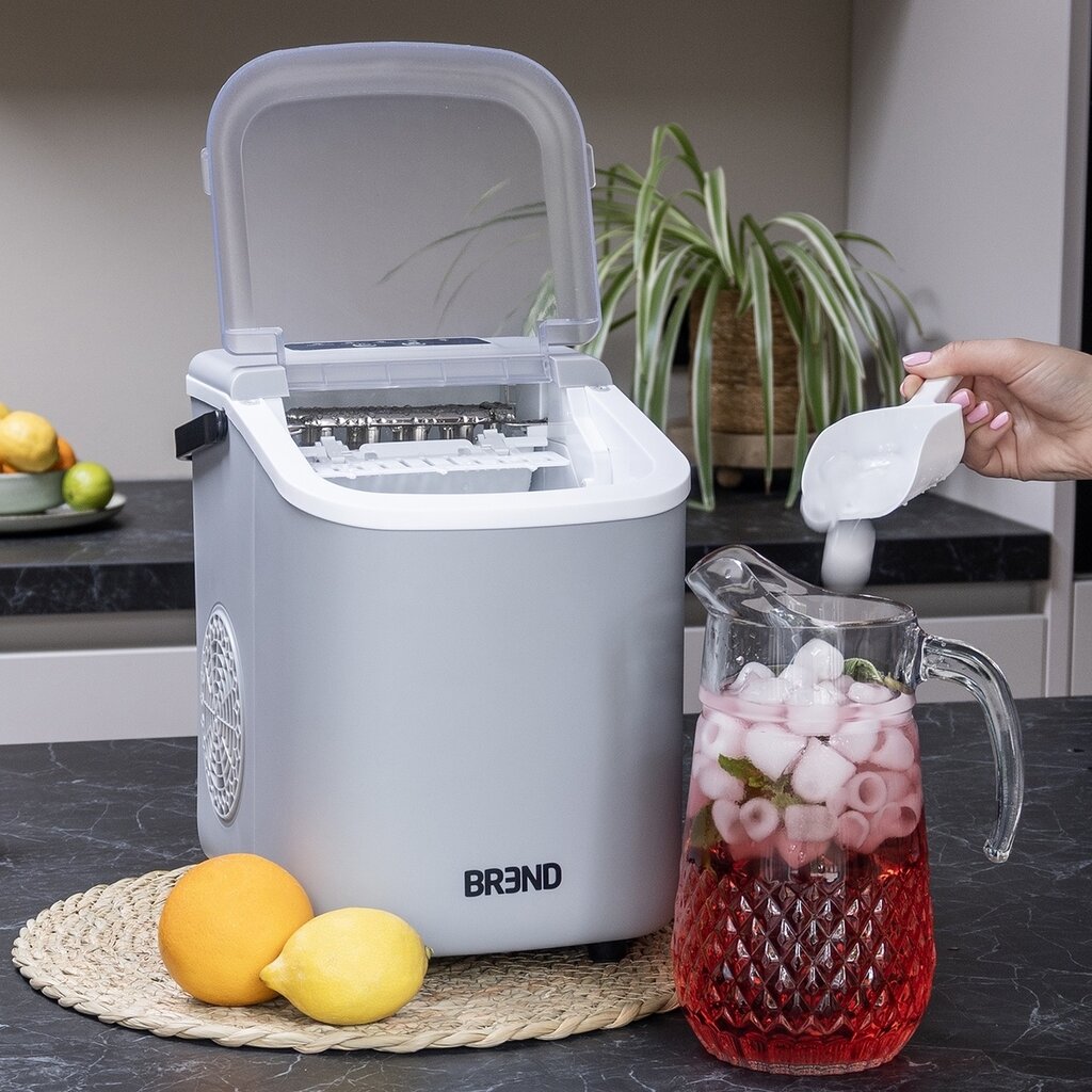 BREND BREND BR-2213 Machine à Glace avec Pelle - Machine à Glace Portable