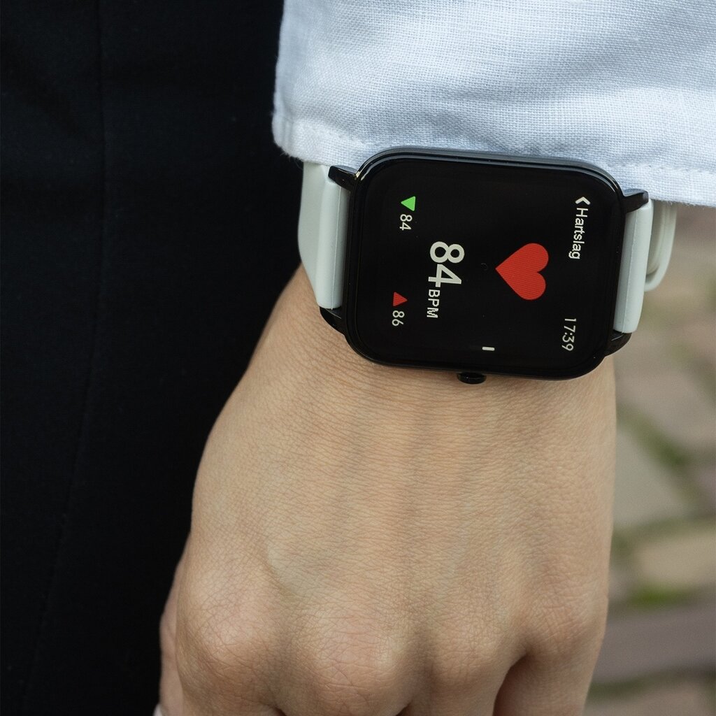 BREND Montre intelligente BREND BR-2223 avec tensiomètre et moniteur de fréquence cardiaque