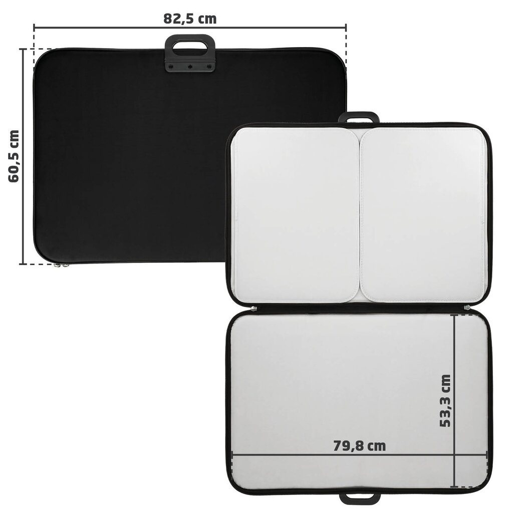 BREND BREND BR-2246 Puzzelmap tot 1000 Stukjes met Handvat - Opbergcase