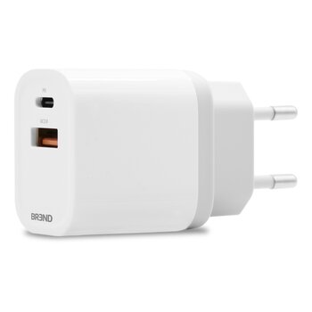 BREND BREND BR-2212 Snellader - Snellaadadapter - USB en USB-C Aansluiting