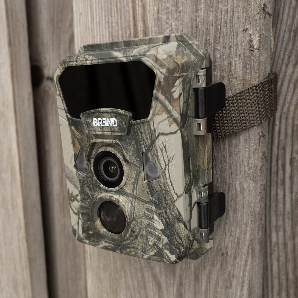 BREND Caméra de chasse BREND BR-2248 avec vision nocturne jusqu’à 20 mètres – carte SD 32 Go incluse