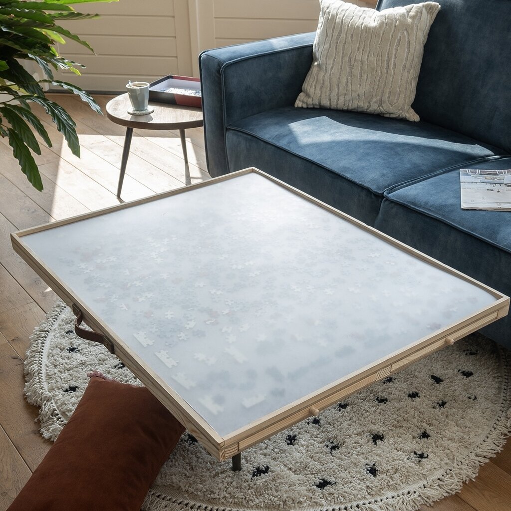 BREND BREND BR-2224 Ergonomische Puzzelplaat voor 1500 Stukjes – Puzzelbord met 4 Lades