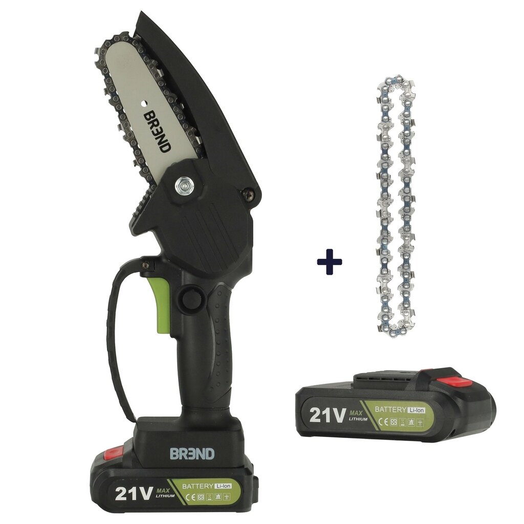 BREND BREND BR-2236 Elektrische Mini Kettingzaag met Accu - Draadloze Snoeizaag
