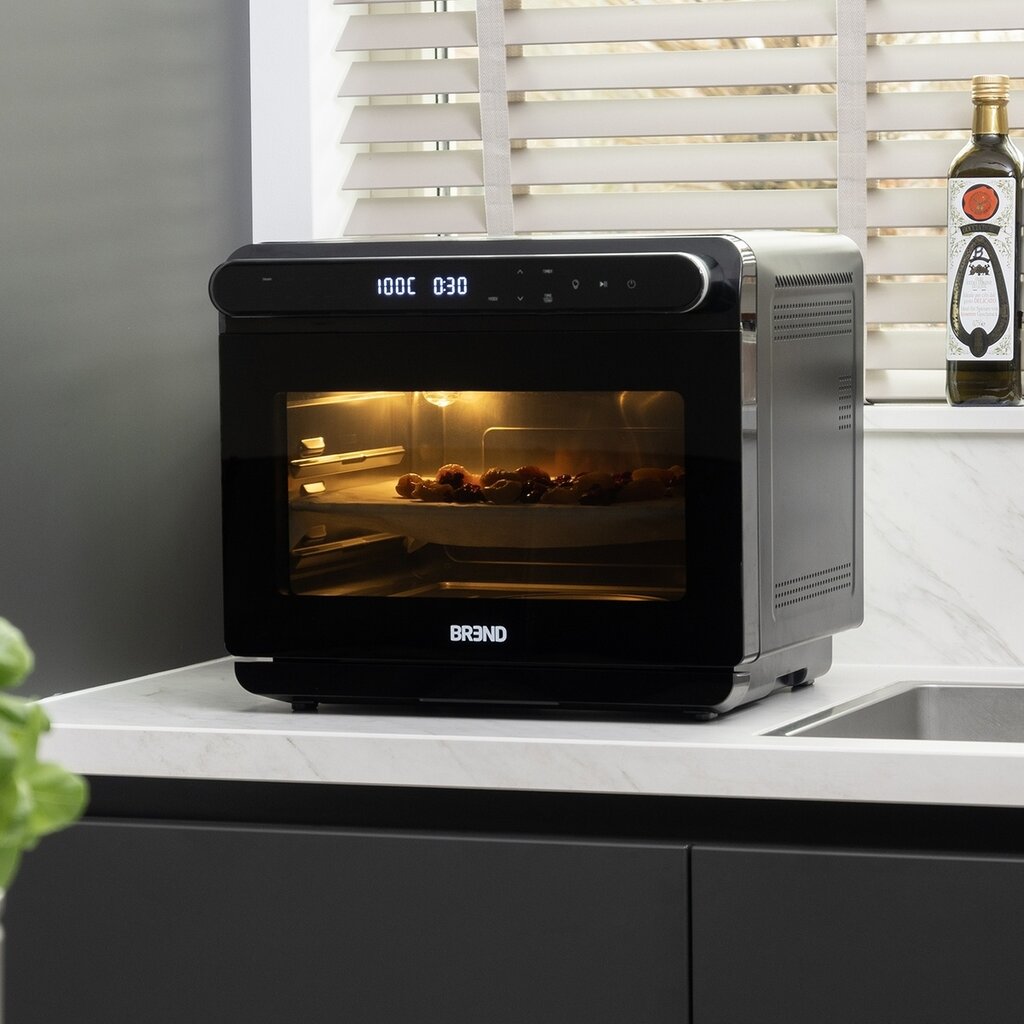 BREND BREND BR-2234 Vrijstaande Combi Airfryer Stoomoven – 24 Liter