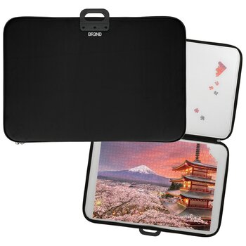 BREND BREND BR-2246 Chemise de puzzle jusqu’à 1 000 pièces avec poignée – Étui de rangement