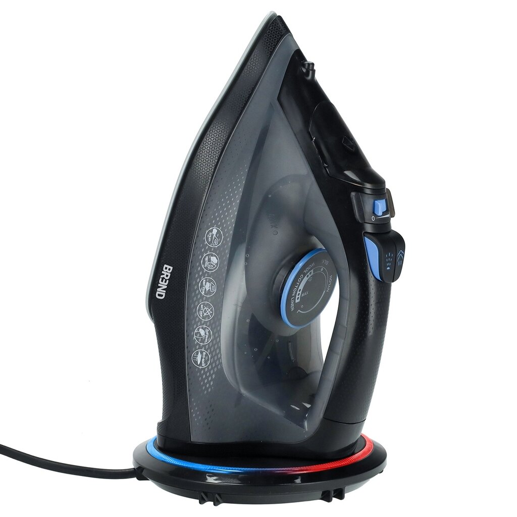 BREND BREND BR-2232 Draadloos Stoomstrijkijzer met Oplaadbasis – 200W