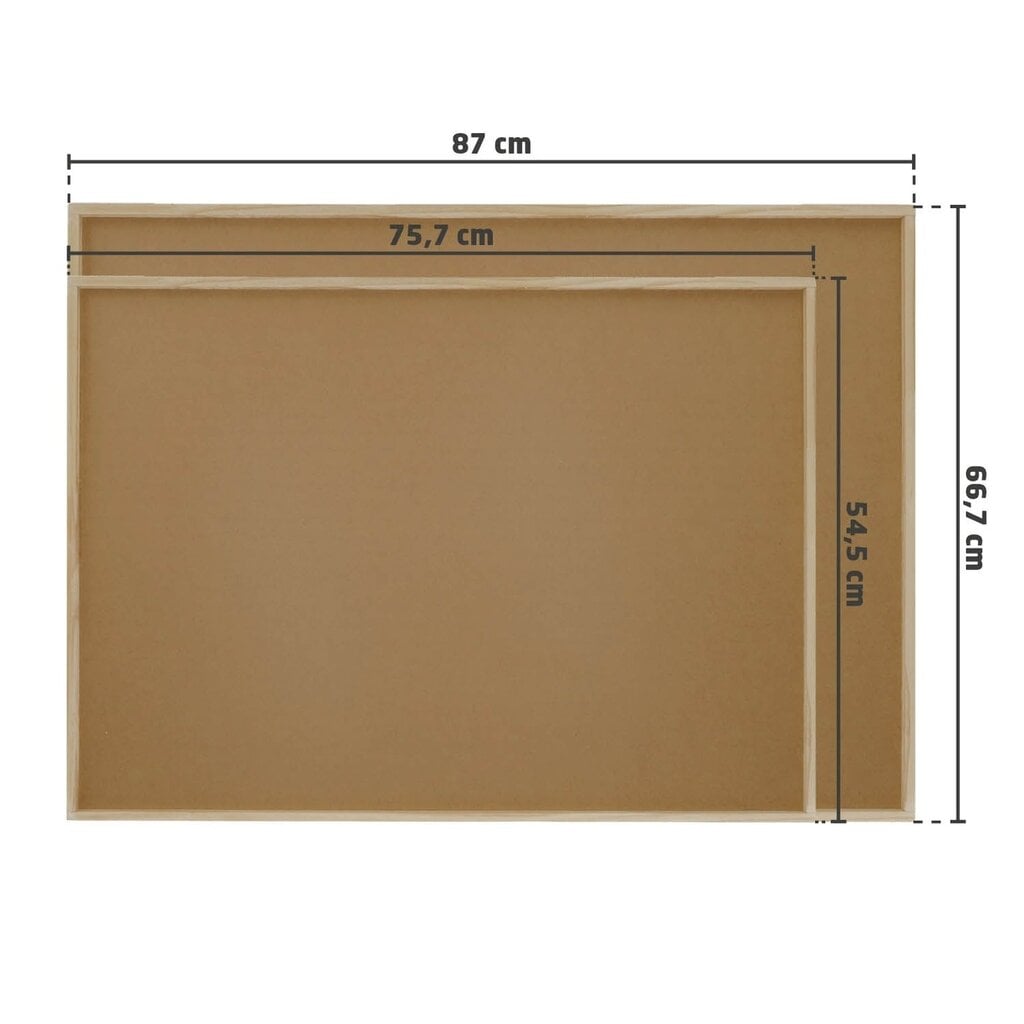 BREND BREND BR-2217 Puzzelplaat voor 1500 Stukjes – Puzzelplank / Puzzeltafel met 6 Lades