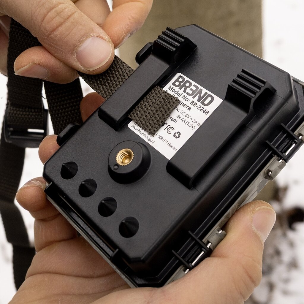 BREND Caméra de chasse BREND BR-2248 avec vision nocturne jusqu’à 20 mètres – carte SD 32 Go incluse