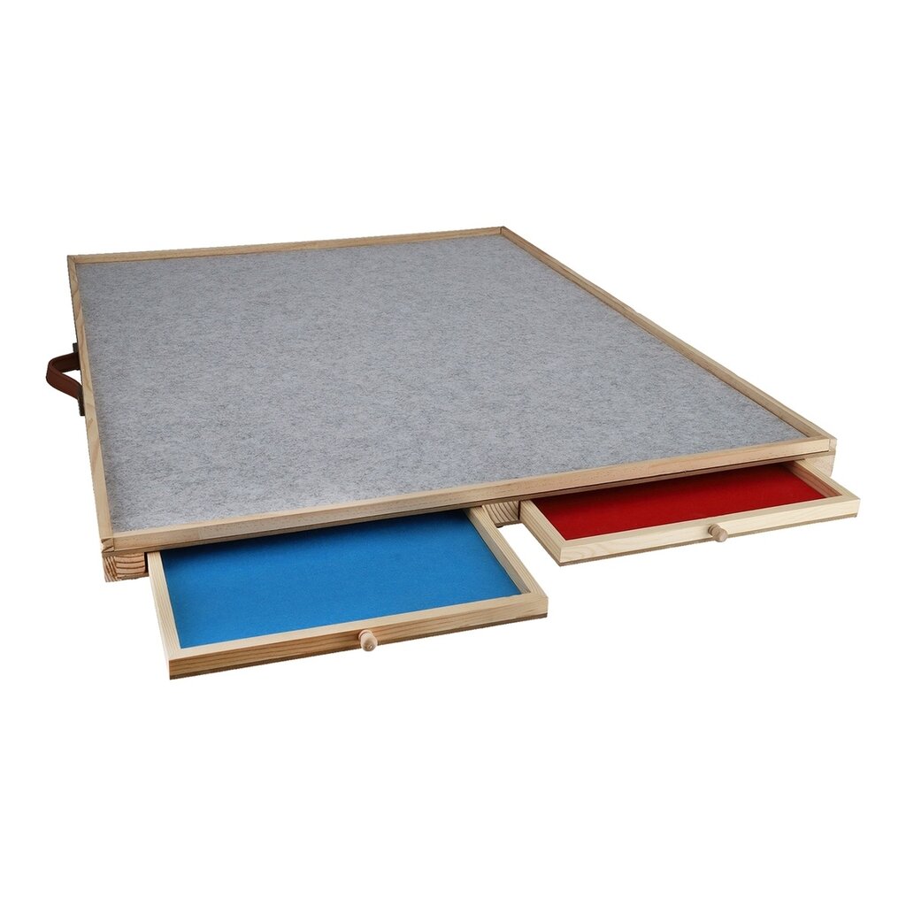 BREND BREND BR-2224 Ergonomische Puzzelplaat voor 1500 Stukjes – Puzzelbord met 4 Lades