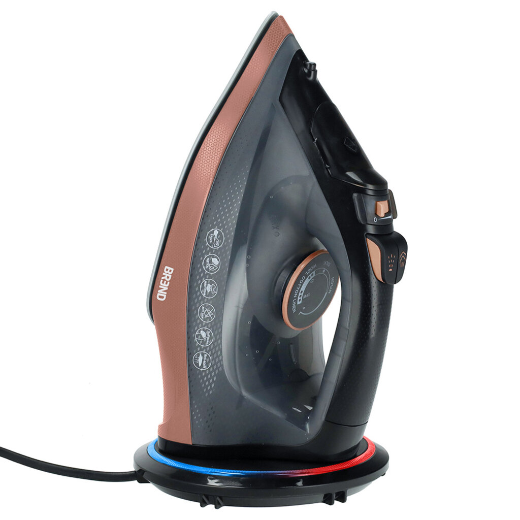 BREND BREND BR-2232 Draadloos Stoomstrijkijzer met Oplaadbasis – 200W