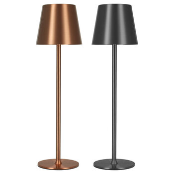 BREND BREND BR-2247 Lot de 2 lampes de table - Sans fil - 3 couleurs de lumière