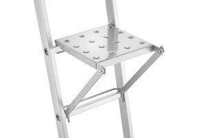 Ladder bænk - stige sport - stål - 26x26 cm - op til 150 kg