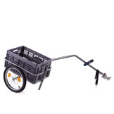 Cykelvagn - Cykelkärra - upp till 50 kg - avtagbar transportlåda