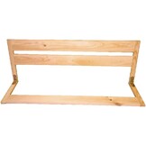 Folding Bed Rail - Fall Protection - Spruce Wood 97x40x30cm