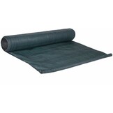 Sideskærm / skyggenet rulle - 62 procent - 1,5 x 50 m - solafskærmning - privatlivsnet - grøn - inkl. monteringssæt - have