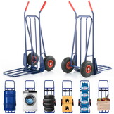 Folding Hand Truck - Dolly - Up to 280 kg - Steel - Blue