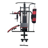 Power station - home gym - with 68 kg weight - and punching bag