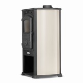 Vedspis - stål - fristående - 10KW