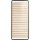 Slatted Base 90x200 - Bed Base in Metal Frame 49x30 mm - 27 Slats