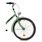 Foldcykel - 24 tommer - 6 gear - mintgrøn