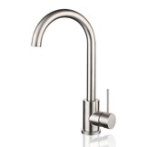 Kitchen faucet - mixer tap - single lever - 35mm - 7.5L/M - stainless steel