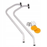 Nockkrog - tagkrog - stige - universal - 44x90 cm - aluminium