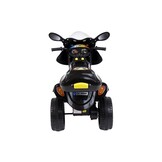 Electric remote-controlled tricycle black