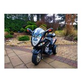 Elektrisk fjernstyret trehjulet cykel sort