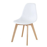 Dining Chairs KITO - set of 4 dining table chairs - white
