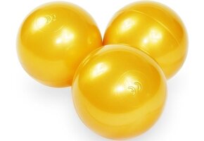 Boldbadbolde guld (70mm) 1000 stk.