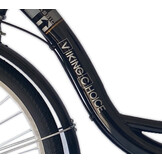 Trehjulig cykel - svart - 7 växlar